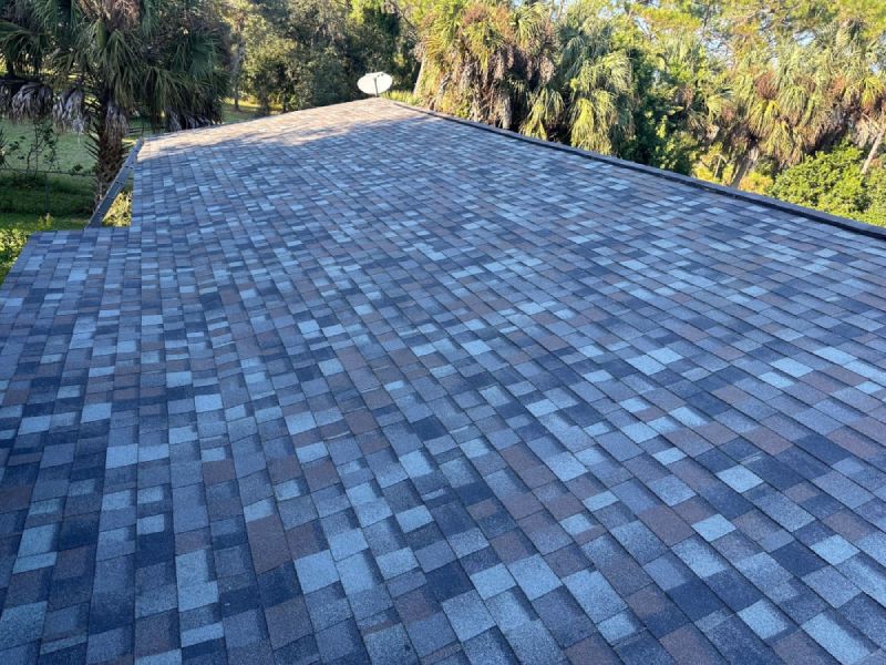 Shingle roofing installation