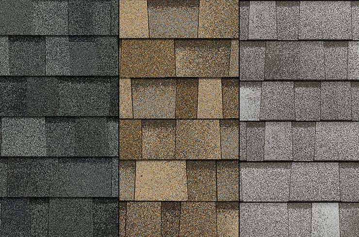 Shingle roofing